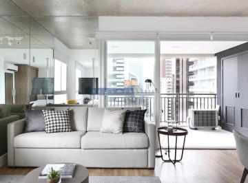 Sala de estar · Apartamento em Brooklin - São Paulo, SP