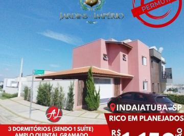 Casa de 3 quartos, Indaiatuba · Belíssimo Sobrado A Venda Em Condomínio Fechado - Indaiatuba - SP!