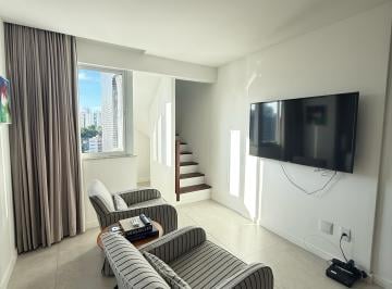 Apartamento de 1 quarto, Salvador · Cobertura reformada na Graça – 1/4 | 70m² | porteira fechada e 1 vaga coberta!