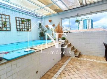 Casa · 260m² · 4 Quartos · 3 Vagas · Casa Triplex em Condomínio de alto padrão em Santos