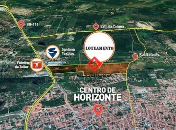 48f41abbb99352d9c1caa1152c1809a5dcd88733 · Lote à Venda, 175 m² por R$ 25.000 - Novo Horizonte - Horizonte/CE