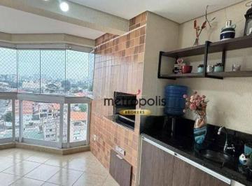 Área gourmet · Apartamento à venda, 90 m² por R$ 748.000,00 - Vila Pires - Santo André/SP