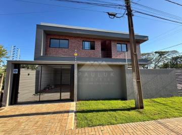 6d4acabe2282fe100940c2c5b537b4dffd7f7dfa · Sobrado com 3 dormitórios à venda, 132 m² por R$ 790.000,00 - Parque Presidente - Foz do Iguaçu/PR