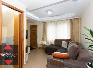 53501c518e9358ad275a55f96ec297da254b6148 · Sobrado em condomínio à venda, 03 quartos (01 suíte), 01 vaga coberta, 750 metros do metrô, 54 m² po