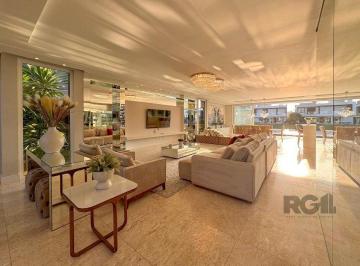 Casa · 426m² · 5 Quartos · 6 Vagas · Excepcional sobrado 5 dormitórios com 5 suítes, totalmente mobiliado e ricamente decorado a beira la