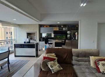 Apartamento · 156m² · 3 Quartos · 3 Vagas · 3 Suítes, lavabo, 156m² uteis, - Varanda com churrasqueira, deposito na garagem
