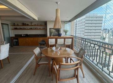 Apartamento · 156m² · 2 Quartos · 3 Vagas · 2 Suítes, 03 vagas, 156m² uteis, - Varanda com churrasqueira