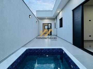 Casa · 99m² · 3 Quartos · 2 Vagas · Casa com 3 quartos sendo 1 suíte à venda, 99 m² - Parque Residencial Sabiás - Indaiatuba/SP