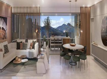 Sala de estar e varanda · Apartamento à venda com 208 m² no Vale do Sereno