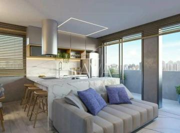 Sala e cozinha - 14º pavimento · Apartamento Duplex à venda com 102,28 m² no Vale do Sereno