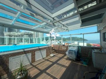 Apartamento · 262m² · 3 Quartos · 2 Vagas · Cobertura Triplex com Piscina – 3 Quartos (1 Suíte) – A Uma Quadra da Praia