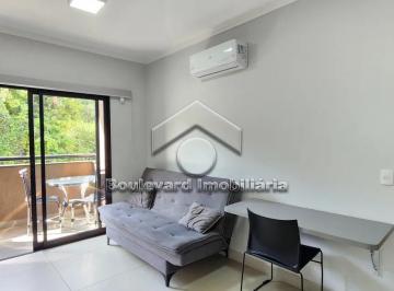 Sala · APARTAMENTO MOBILIADO COM 1 SUÍTE NO JARDIM RECREIO EM RIBEIRÃO PRETO