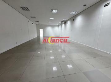 Comercial · 185m² · Salão Comercial para alugar 185m² com 2 banheiros, cozinha - Centro - Guarulhos por R$: 13.000,00