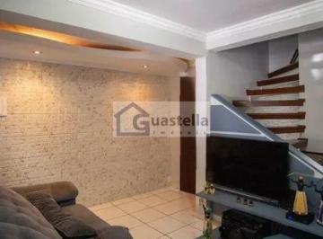 Casa · 185m² · 3 Quartos · 2 Vagas · Sobrado à Venda em Assunção SBC: 3 Dorms, 2 Suítes, 185m²
