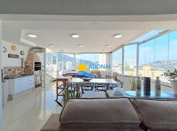 25482a4838ca10012fc6890e1bb3ab8015c217bf · Cobertura beira-mar com vista — Enseada — Guarujá