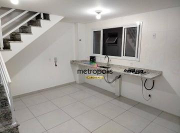 Sala e Cozinha · Cobertura à venda, 120 m² por R$ 521.000,00 - Vila Pires - Santo André/SP