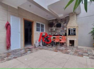 af5c0628c96e8304e20b91c09be062037ff6cb10 · Casa com 3 dormitórios à venda, 150 m² por R$ 1.272.000,00 - Marapé - Santos/SP