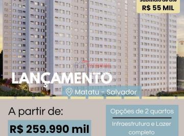 Apartamento · 38m² · 2 Quartos · Apartamento 2 quartos Vila Laura - Brotas - Salvador - BA