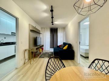 0ef5456c5bcc86d1bf3359b408738454b648f507 · Apartamento com 1 dormitório para alugar, 50 m² por R$ 6.150/mês - Edifício Wi-House - Alphaville -B