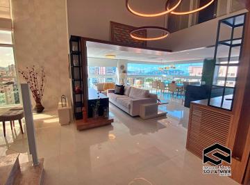 Apartamento · 151m² · 3 Quartos · 2 Vagas · LINDO APARTAMENTO DUPLEX, 03 SUÍTES, VISTA AO MAR E LAZER COMPLETO!