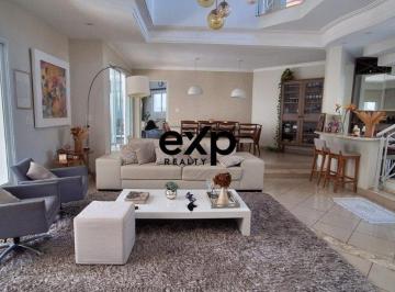 Casa · 337m² · 4 Quartos · 4 Vagas · Casa 4 Suítes | Escritório + Sala de TV | Gourmet| Piscina e Sauna | Condomínio Valinhos