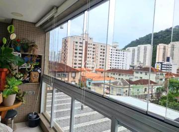 Foto 01 · Apartamento à venda em Santos-SP, Marapé: 2 quartos, 2 suítes, 2 salas, 1 banheiro, 1 vaga, 77m² de