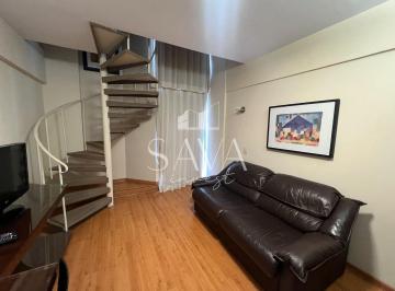 Apartamento · 47m² · 1 Quarto · Flat com 1 dormitório para alugar, 42 m² por R$5.670,00/mês - Funcionários - Belo Horizonte/MG