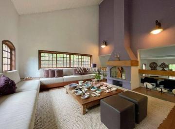 4e34b5294e1795761e37b02d1fc21a150e2e78a8 · Casa com 4 dormitórios à venda, 675 m² por R$ 2.900.000 - Condominio Algarve Granja Viana