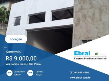 Comercial , São Paulo · GALPÃO/ARMAZÉM COM 7M PÉ-DIREITO 400M2 PRÓX. SHOP INTERLAGOS - JARDIM CONSÓRCIO