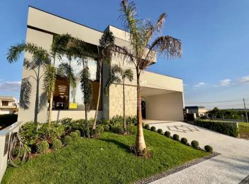 Fachada · Casa a venda, condomínio Residencial Santorin. Cidade, Paulínia. SP.