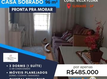 202409271827448120.jpg · Casa para Venda em Sumaré, Parque Villa Flores, 3 dorm, 1 suíte, 3 ban