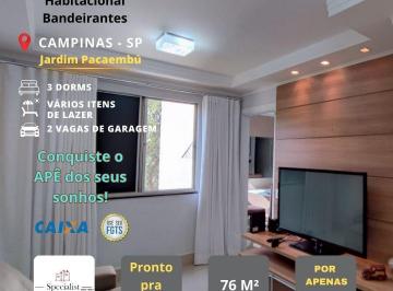 202409161445169959.jpg · Apartamento para Venda em Campinas, Conj. Resid Pq Bandeirantes, 3 dorm,