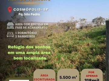 202408231437283682.jpg · Terreno para Venda em Cosmópolis, Parque São Pedro