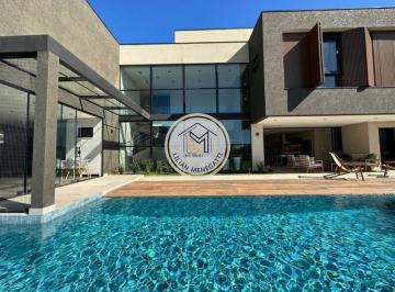 Foto 01 · Casa 5 suítes 470m² com piscina borda infinita e terreno 730m², Jardim Atenas Malota Jundiaí, alto p