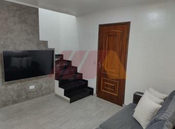 Casa · 90m² · 2 Quartos · 2 Vagas · Sobrado em Condomínio Fechado a venda com 2 dormitórios e 2 vagas de garagem no Lauzane Paulista