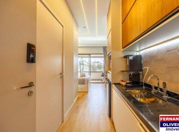 Foto 01 · Apartamento para locação em São Paulo-SP, bairro Santo Amaro: 1 quarto, 1 banheiro, 27m² de área. Ve