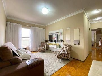 Sala de Estar · Apartamento com 3 dormitórios à venda, 110 m² por R$ 500.000,00 - Barcelona - São Caetano do Sul/SP