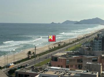 VISTA DA VARANDA · Vendo 4Q no melhor prédio de Alfabarra, 220m², na praia da Barra, alto, ônibus, clube, piscinas, pie
