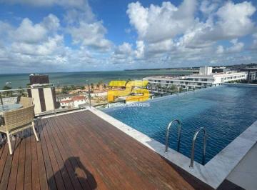 Apartamento · 60m² · 1 Quarto · 2 Vagas · Flat para locação no bairro Tambaú