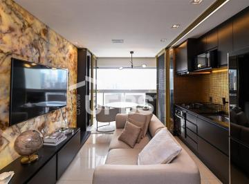 Apartamento · 56m² · 1 Quarto · 1 Vaga · Apartamento Mobiliado de Alto Padrão para Alugar no Metropolitan Sidney – Jardim Goiás | 56 m² | 1 Q