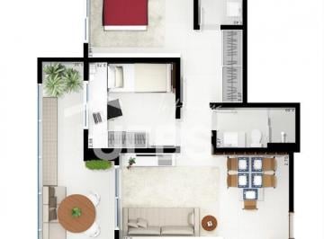 Apartamento · 65m² · 2 Quartos · 1 Vaga · Apartamento Lux Home Design
