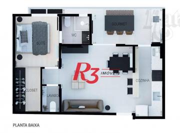 8e4d1a0fa4b53f7d5f826976b4d5340f3661317b · Apartamento à venda, 54 m² por R$ 795.000,00 - Boqueirão - Santos/SP