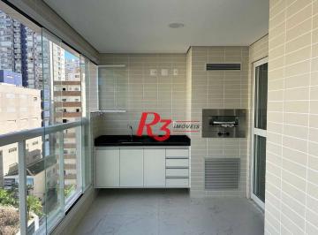 850f75599ea862cc13a65577ff678543ea2ad246 · Apartamento para alugar, 87 m² por R$ 7.500,00/mês - Gonzaga - Santos/SP