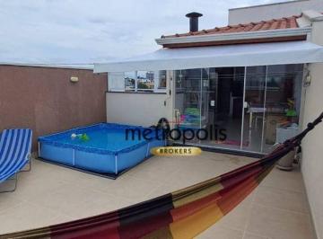 TERRAÇO · Cobertura à venda, 110 m² por R$ 681.000,00 - Campestre - Santo André/SP