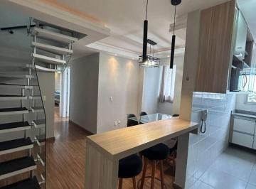 2aac1e5c151a38d5fd19c5d9d73dc48722bde01e · Apartamento Duplex com 2 dormitórios à venda, 112 m² por R$ 750.000 - Guaíra - Curitiba/PR