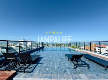 Apartamento · 15m² · Flat com 1 dormitório à venda, 15 m² por R$ 380.000,00 - Cabo Branco - João Pessoa/PB