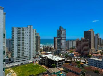 Apartamento de 3 quartos, Praia Grande · Vista Mar, 3 Quartos (2 suites), 2 vagas, sacada gourmet - Caiçara, Praia Grande