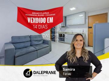 Apartamento de 2 quartos, Águas Claras · Avenida das Araucárias - Residencial Blend - 02 quartos - varanda