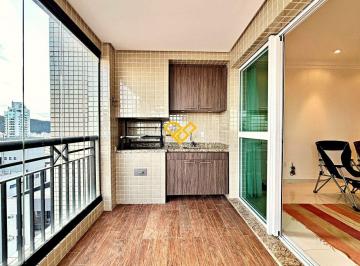 Varanda com churrasqueira · Apartamento 2 Quartos a Venda em Santos - Sp