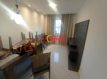 Apartamento · 65m² · 2 Quartos · 1 Vaga · APARTAMENTO PARA ALUGAR COM 02 QUARTOS, 01 VAGA, 65M², PARQUE SANTO ANTONIO - GUARULHOS/SP - R$ 2200